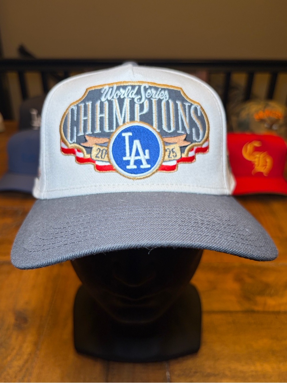 New Era Los Angeles Dodgers 2025 World Series Champions Hat
